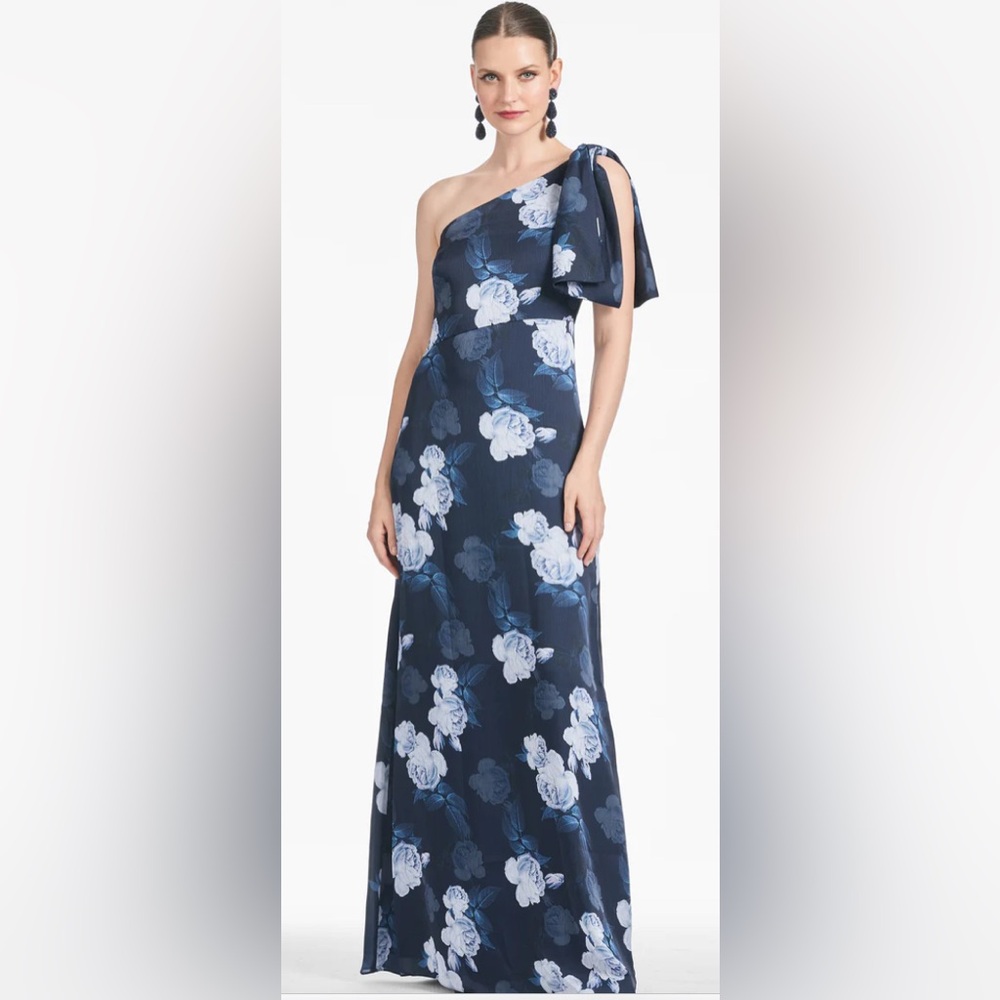 Floral Blue Dress